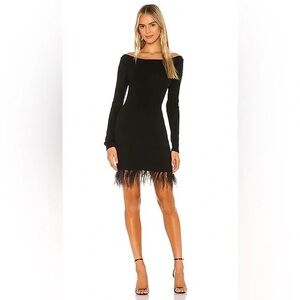 Revolve Medici black dress